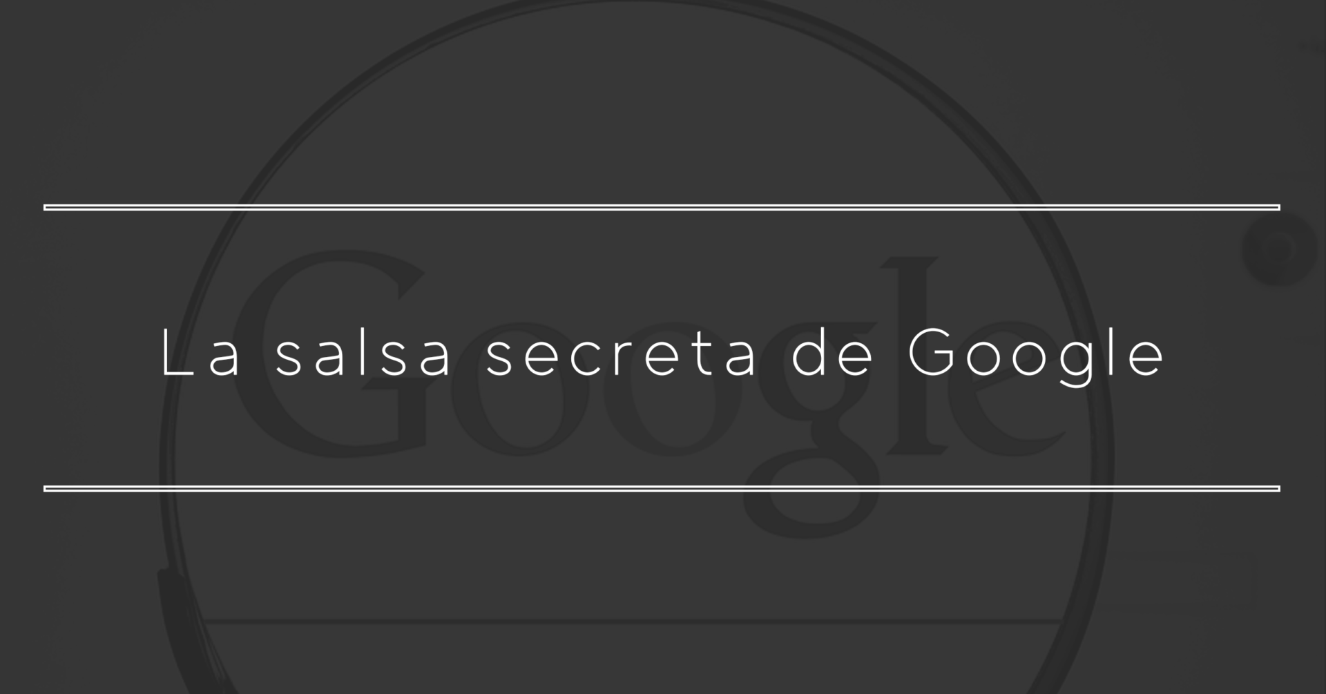 salsa secreta google